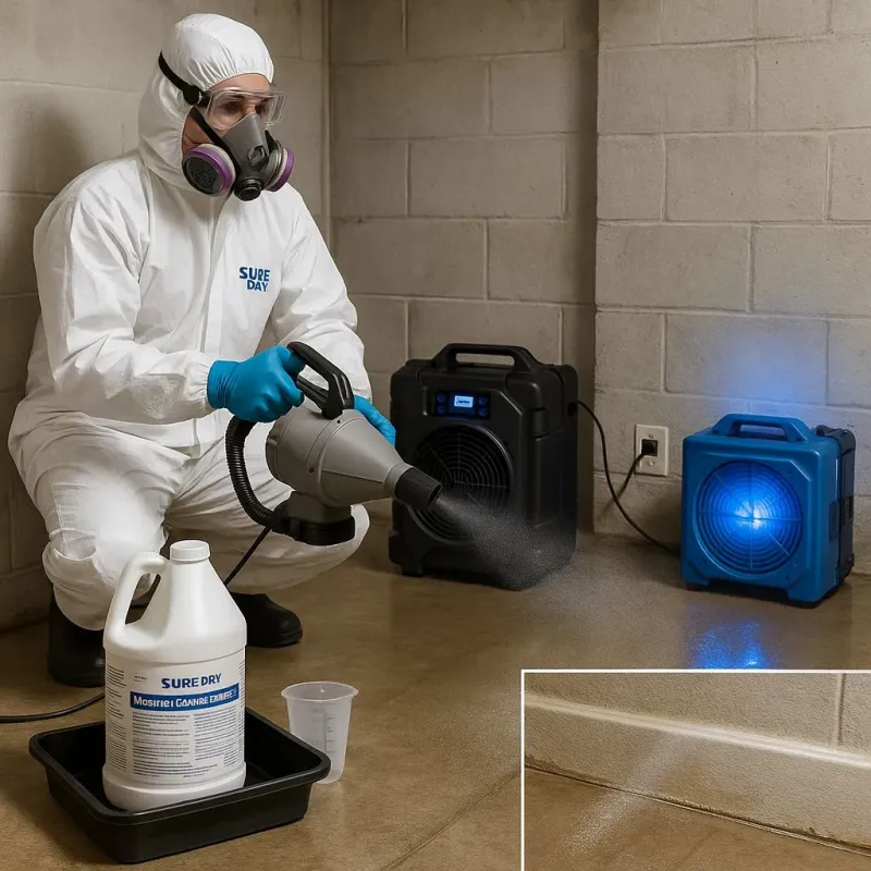 Sanitization and Odor Removal process in Felida, WA