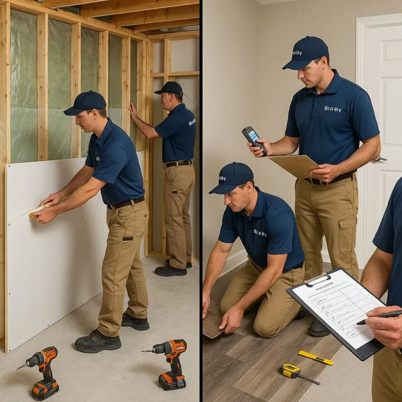 Repairs and Reconstruction process in Felida, WA